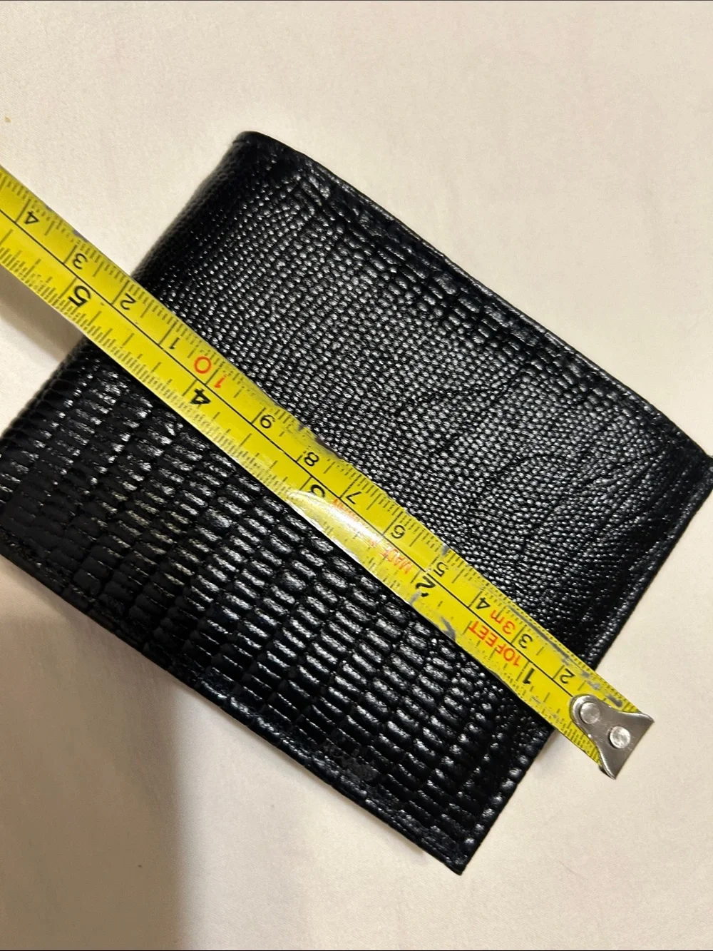 Black Leather Men’s Card & Key Holder Wallet